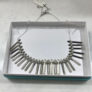 Bancroft Women's Silver Arroy Metal Collar Necklace